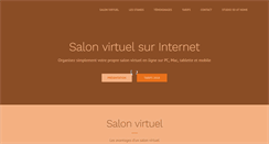 Desktop Screenshot of mon-salon-virtuel.fr
