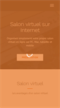 Mobile Screenshot of mon-salon-virtuel.fr
