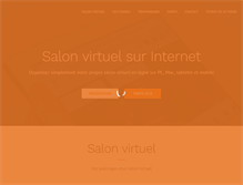 Tablet Screenshot of mon-salon-virtuel.fr